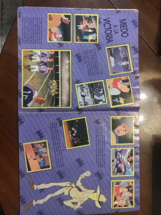 Album Cromos Batman Serie Animación Panini 1993