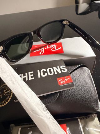 Gafas de Sol Ray-Ban Wayfarer Negras 50-22