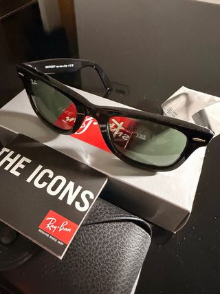 Gafas de Sol Ray-Ban Wayfarer Negras 50-22