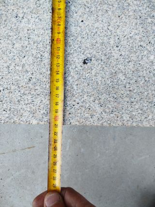 Dintel piedra MORENA aserrado abujardado