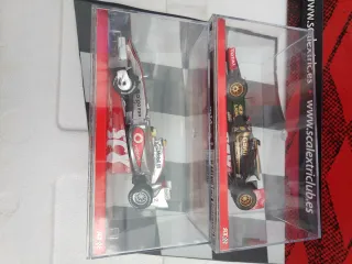 Lote 2 coches F1 SCX Lotus y McLaren ver descripci