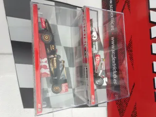 Lote 2 coches F1 SCX Lotus y McLaren ver descripci