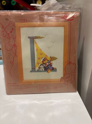 Kit Punto de Cruz Lanarte Letras 1€/unidad