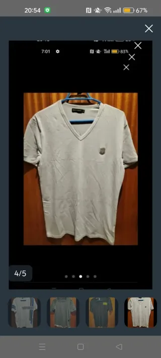 Lote 5 Camisetas Antony Morato Talla L