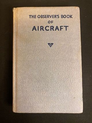 Libro vintage The Observer's Book of Aircraft 1964