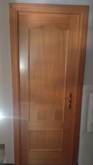 Puerta de interior de madera