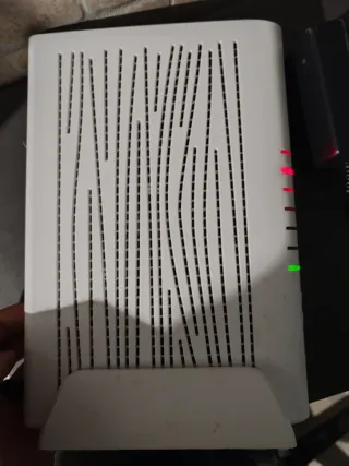 Modem Fibra Ottica Completo di alimentatore