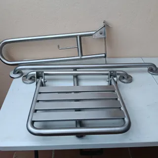 Asiento de acero para baño,personas con movilidad