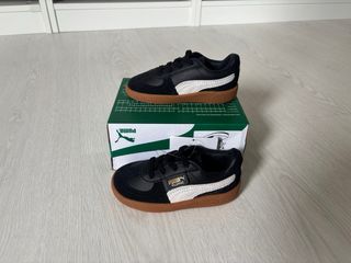 Tênis Puma Palermo Infantil Preto tamanho 22