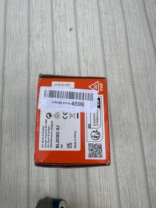 Batería BLACK+DECKER 36V 2.0Ah