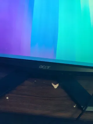 Ordenador de sobremesa Acer negro y azul