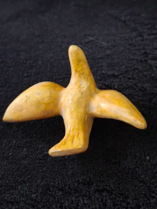Pareja Pájaros Olot Escayola Artesanal 5.5cm