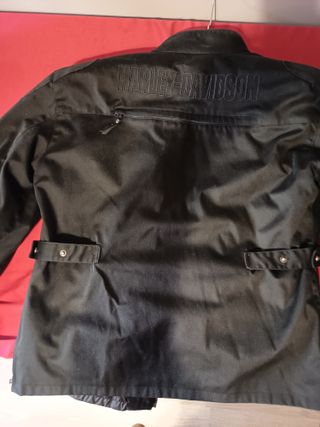 Chaqueta Harley Davidson Moto Negra