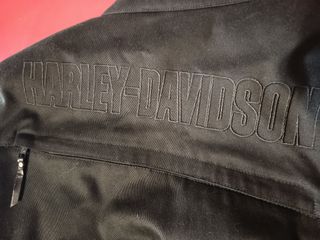 Chaqueta Harley Davidson Moto Negra