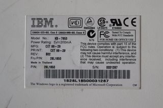 Teclado IBM KB-7953 y Ratón Kensington