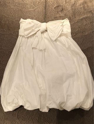 Vestido ETXART & PANNO globo lazo delantero