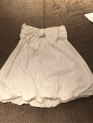 Vestido ETXART & PANNO globo lazo delantero