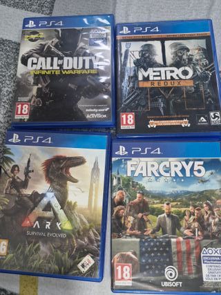 PS4: Call of Duty, Metro, Ark, Far Cry 5