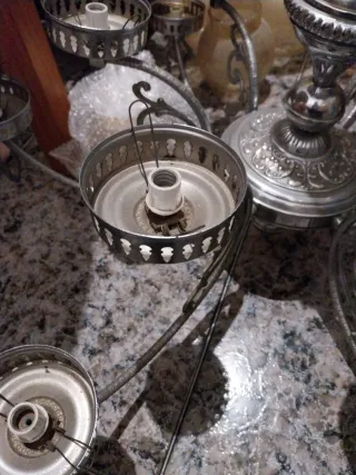 Lámpara de salón antigua