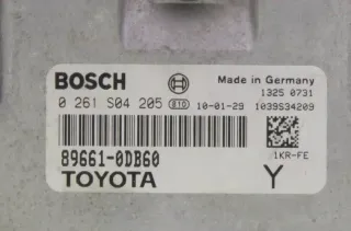Centralita Motor TOYOTA YARIS 896610DB60 89661-0DB60 0261S04205 0 261 S04 205