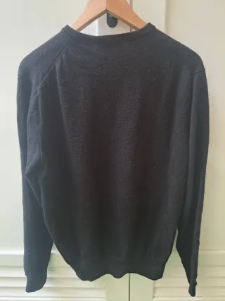 Jersey Lana Ralph Lauren Negro