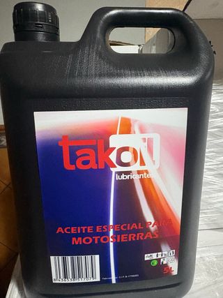 Aceite lubricante para motosierras takoil