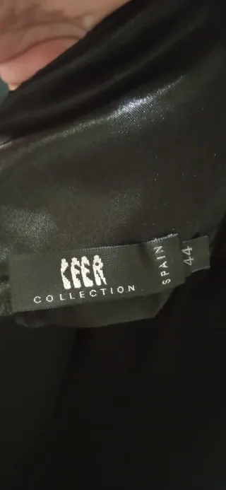 Vestido de fiesta negro largo