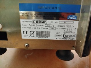 Máquina de granizados Solera