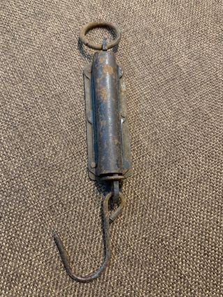 Bilancia tascabile vintage Hughes's