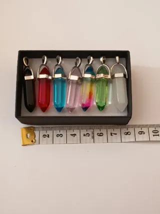 Pack 7 Colgantes Péndulo - Caja Regalo