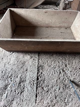 Fanega antigua de madera