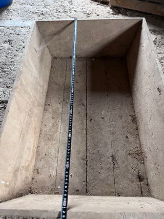 Fanega antigua de madera