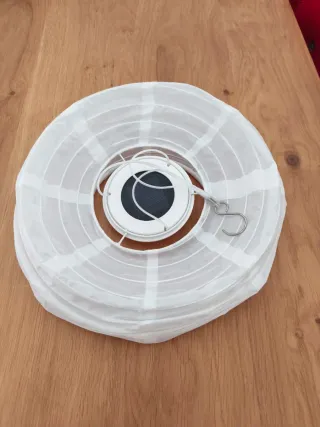 Lámpara Solar Blanca Ikea