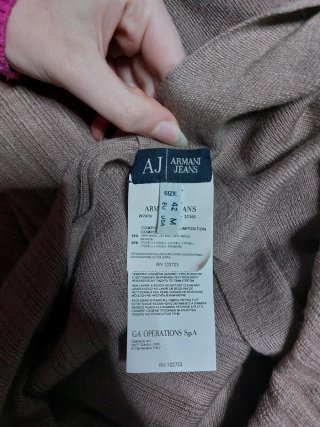 Maglia lunga marrone