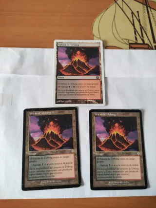 Mtg Volcán de Urborg x3