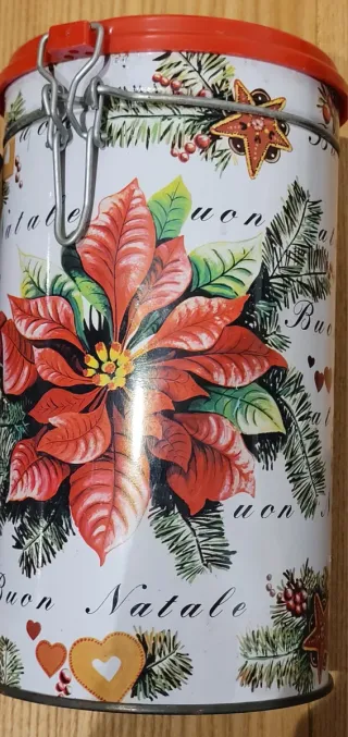 4 scatole vintage in latta Gobbion Caffè