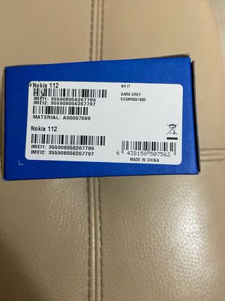 Nokia 112 Dual Sim Nero