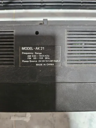 Radio Cassette International AK-21
