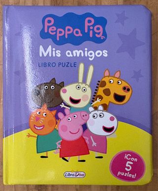 Libro puzzle peppa pig