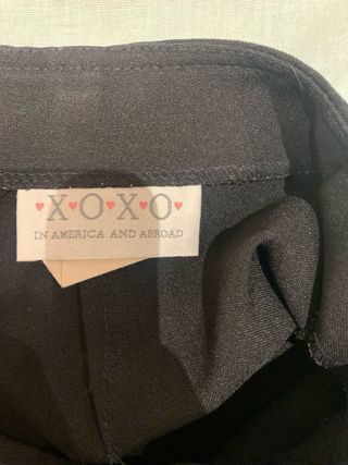 Falda tubo negra corta