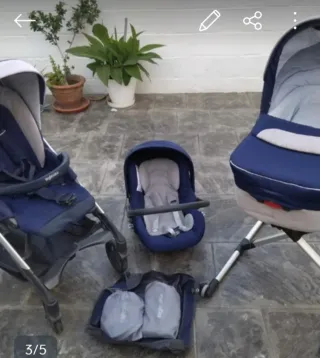 Carro Inglesina con accesorios