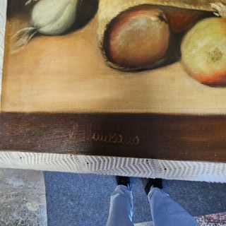 Quadro olio natura morta