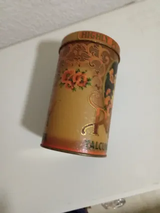 Lata Perfumada Poppy Talcum Powder