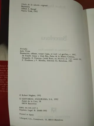 3 LIBROS DE BARCELONA !!!