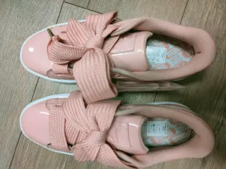 Zapatillas Puma Basket Heart Mujer Nuevas