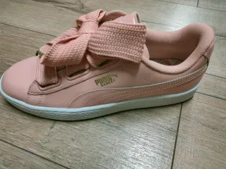 Zapatillas Puma Basket Heart Mujer Nuevas