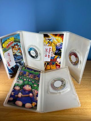 3 Giochi PSP: Crash, Dragon Ball, Lemmings