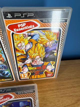 3 Giochi PSP: Crash, Dragon Ball, Lemmings