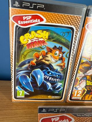 3 Giochi PSP: Crash, Dragon Ball, Lemmings