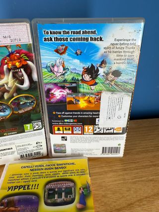 3 Giochi PSP: Crash, Dragon Ball, Lemmings